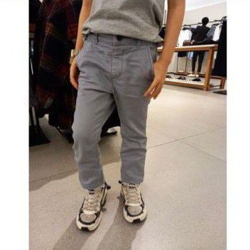 ZARA ORIGINAL NEW BARU FREE PAPER BAG Celana Panjang Denim Corduroy Katun Jeans Anak Ankle Pants