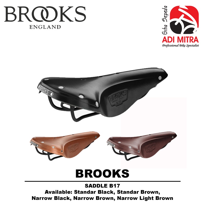 Brooks B17 Leather Saddle | Sadel Sepeda Kulit