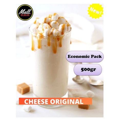 

500 GRAM - Bubuk CHEESE ORIGINAL 500gr - Bubuk Minuman rasa CHEESE ORIGINAL 500gr - CHEESE ORIGINAL Powder 500gr mb