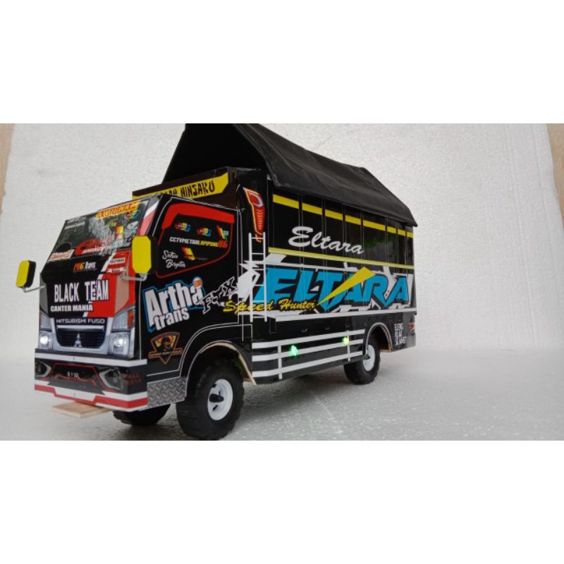 miniatur truk oleng/miniatur truk kayu/miniatur truk terlaris/miniatur truk remot control