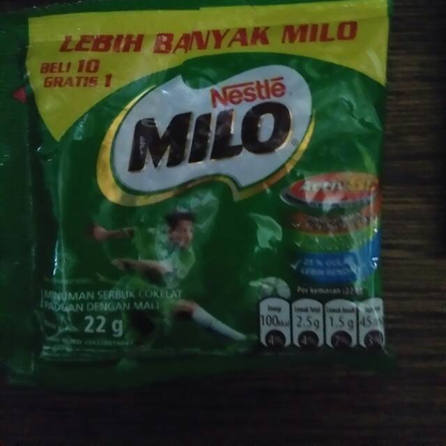 

Milo 1 sachet 22g