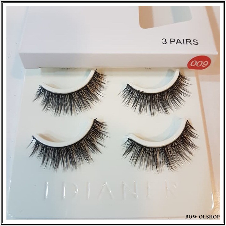 (BOW) Ldianer Natural Fashion Eyelashes 3 Pairs 009