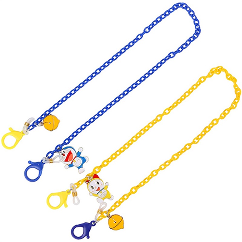 【COD Tangding】Rantai Lanyard Kacamata Masker Wajah Bahan Akrilik Anti Hilang Motif Kartun Untuk Anak