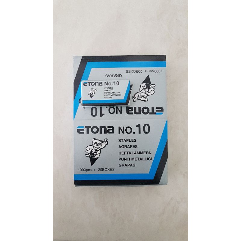 

Etona Staples No. 10