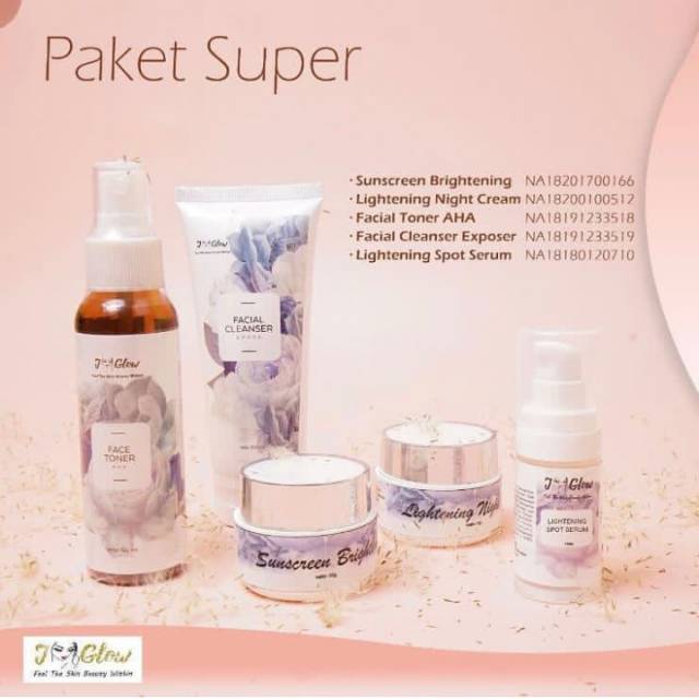 super whitening/jglow/whitening