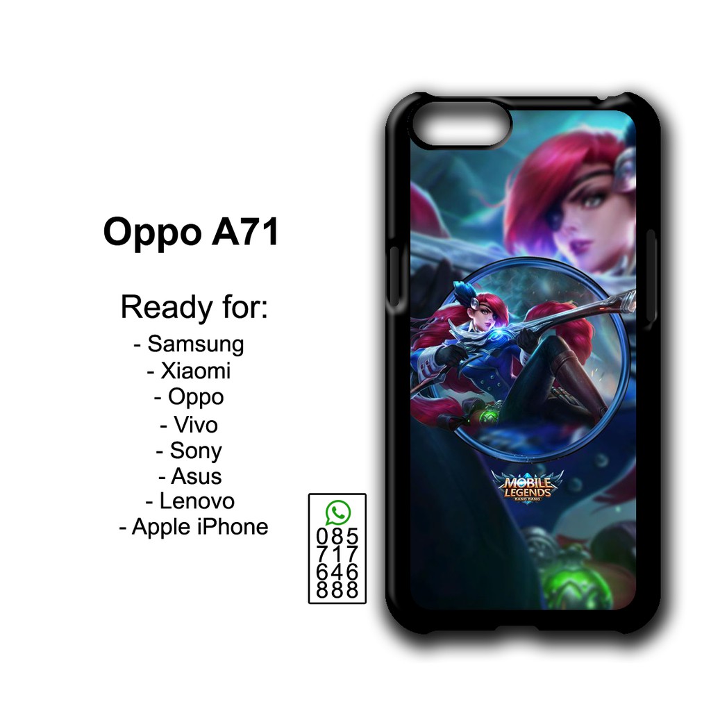 Case Casing Oppo A71 Custom Case Mobile Legends Gatot Kaca 2