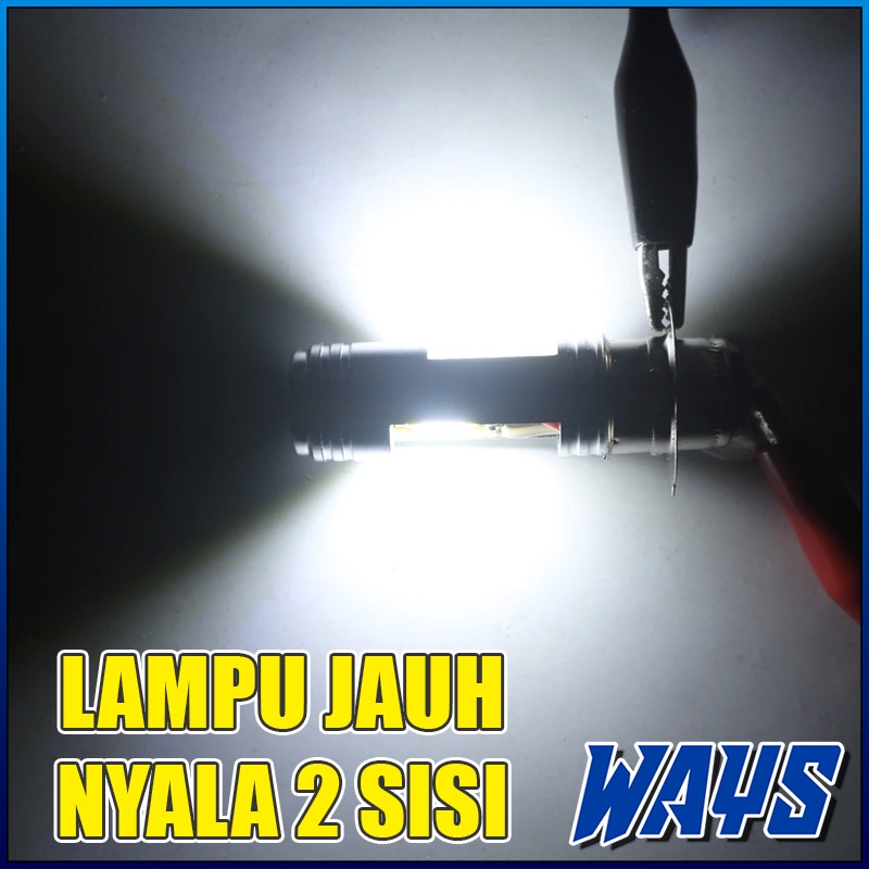 L103 | Lampu LED H6 Motor Supra 125 Revo Xride Nex Vario Beat FI Street Mio J M3 Z Soul GT Satria FU