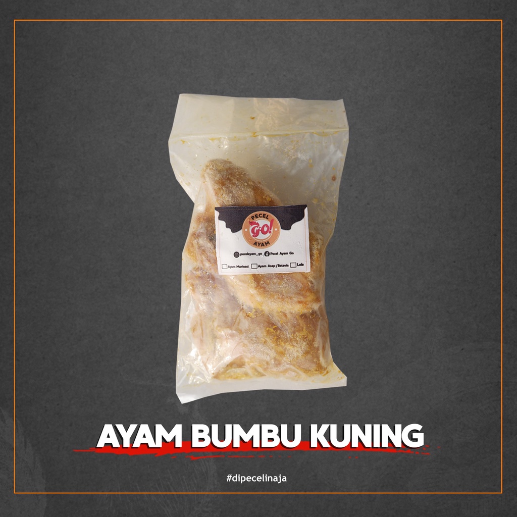 

Ayam Bumbu Kuning Frozen – Ukuran Besar Potong 4 (± 850 Gram)