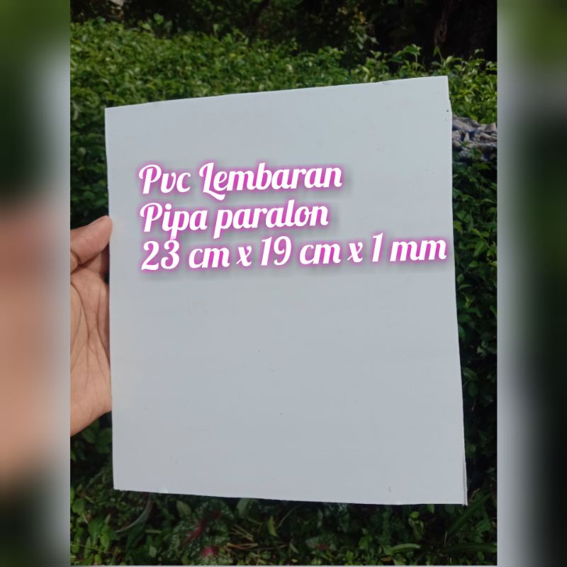 PVC lembaran pipa paralon