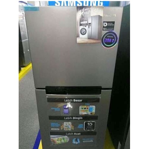 Samsung Kulkas 2 Pintu 216 Liter Digital Inverter RT19M300BGS RT19