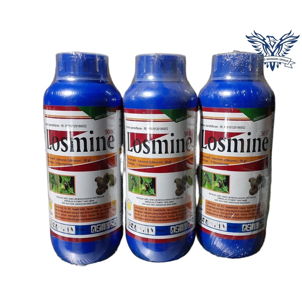 Insektisida Losmine 1 Liter Bahan Aktif Iufenuron 50g/l Pembasmi Hama Ulat Penggulung Daun Match 50 Toxedone Fenite