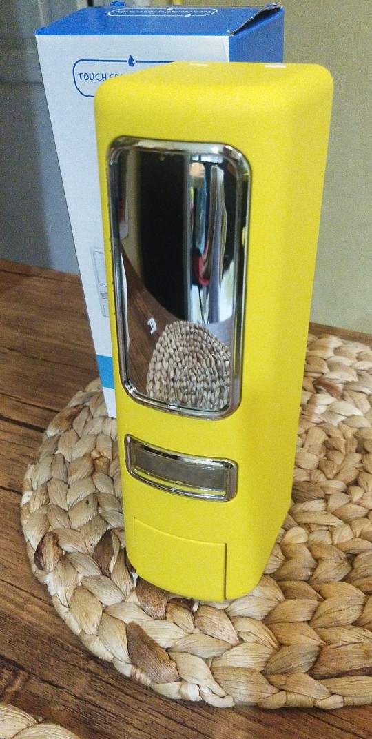 Tempat Sabun Cair 450ml New Model Liquid Soap Dispenser Kuning