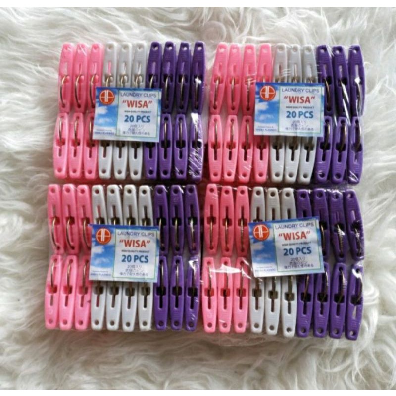 Jepitan baju / jepitan jemuran / jepitan baju bayi per pack