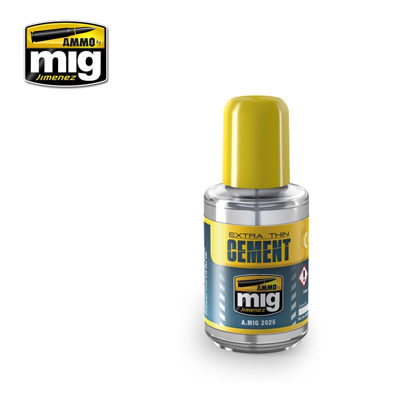 

AMIG2025 : Extra Thin Cement 30ml - AMMO MIG