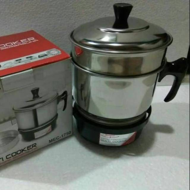 Panci Listrik Multi Cooker Mug Maspion MEC 1750