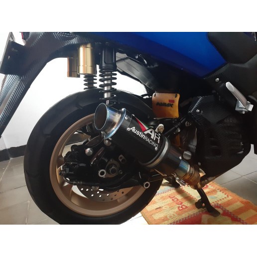 knalpot nmax aerox vario pcx pcx160 beat scoopy xmax lexi mio adv xeon genio Austin racing-nmax new 2020