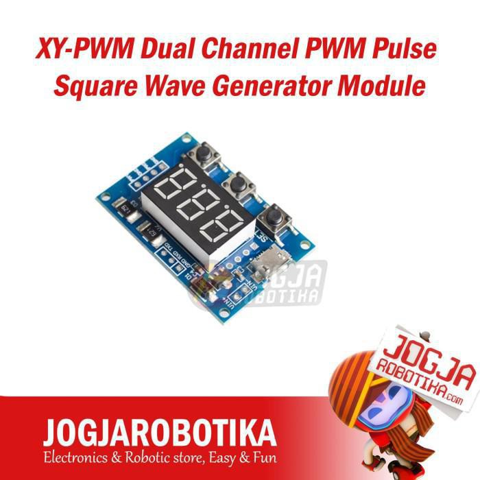XY-PWM Dual Channel PWM Pulse Square Wave Generator Module