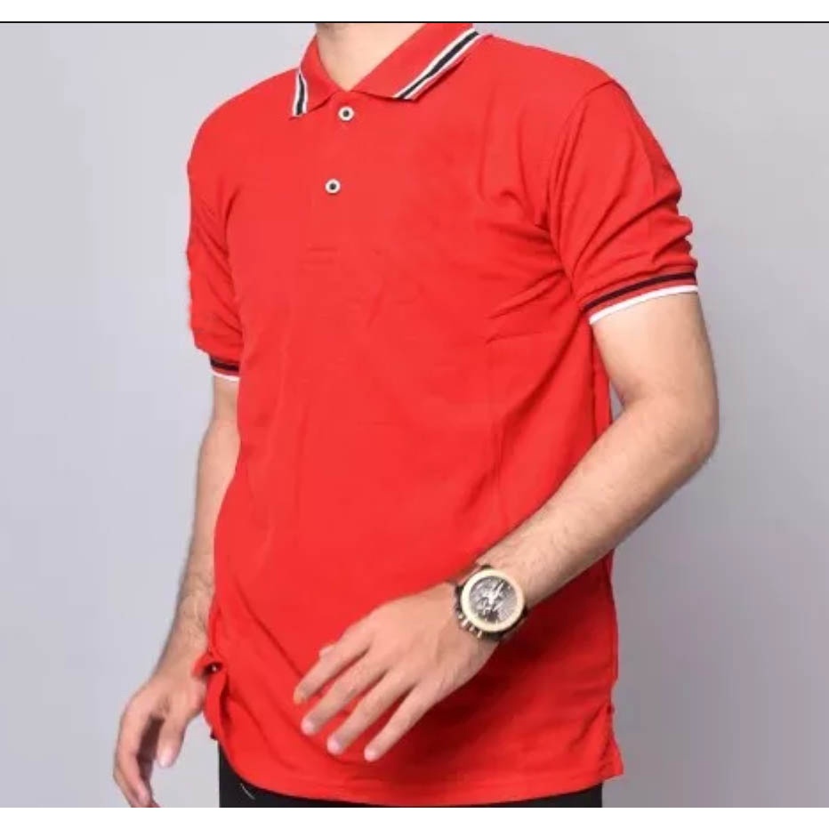 Jual polo SHIRT MERAH polos kaos kerah polos Indonesia|Shopee Indonesia