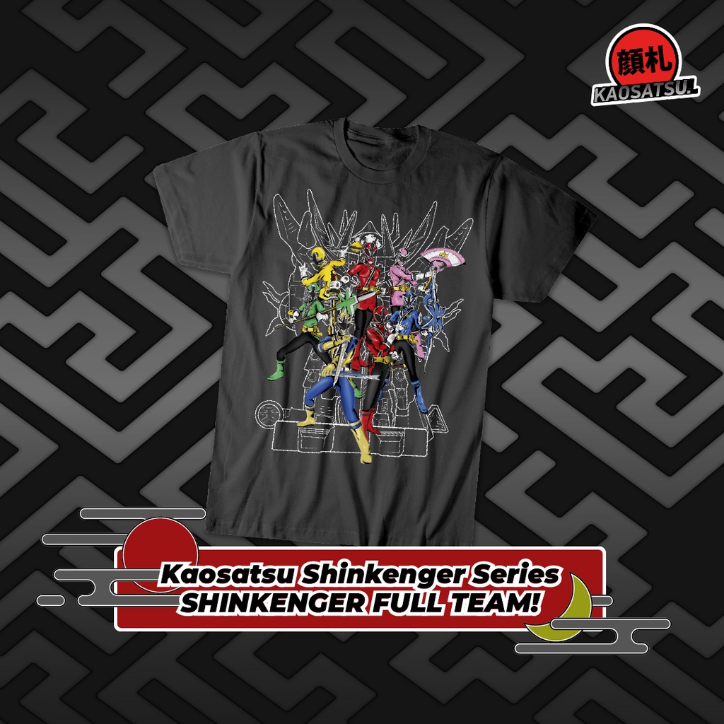 Kaosatsu Shinkenger Series Shinkenger Full Team Edition