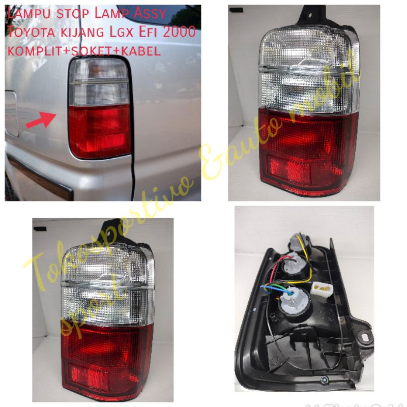 Lampu stop rem Lamp belakang kijang kapsul new 2000-2002 tail Lamp kijang kapsul new Lgx LX Efi LSX krista