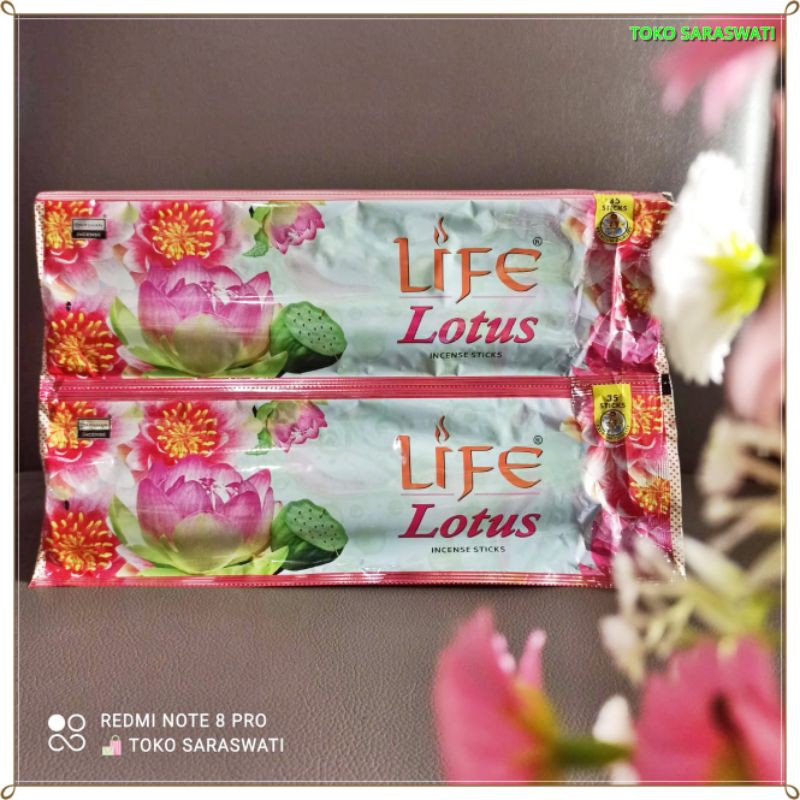 Hio Dupa Wangi Aromaterapi Life Lotus Isi 35 Stik Jawa Tengah