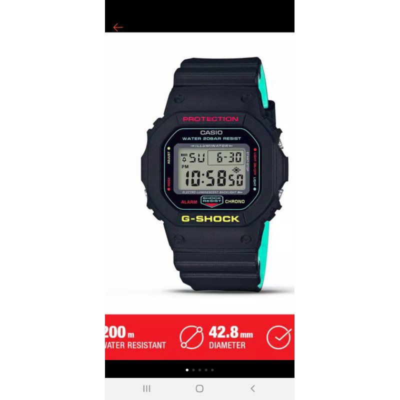 jam tangan pria casio G-shock water