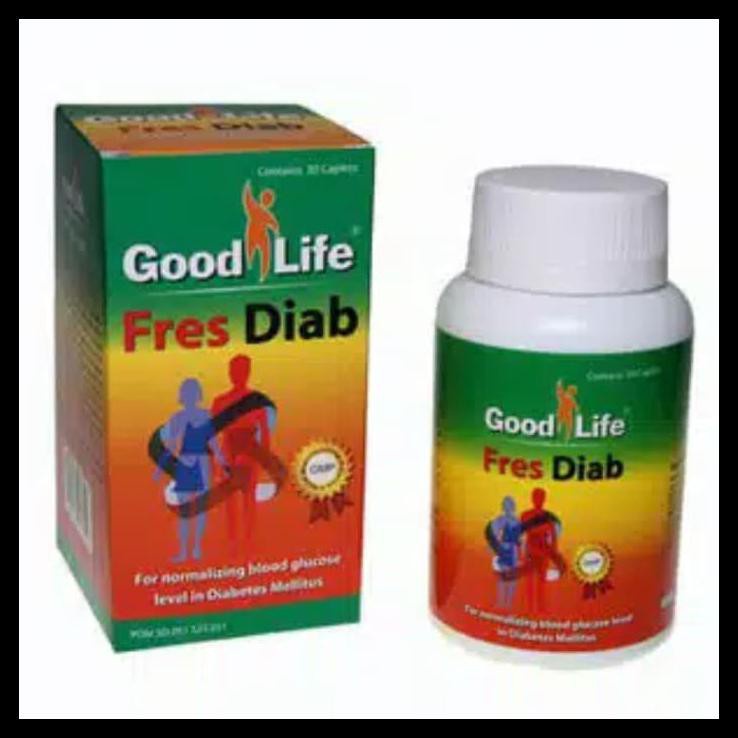 Best Seller Good Life Fres-Diab Suplemen Diabetes Gula Darah Goodlife Fresdiab 30S