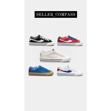 Compass retrograde low whiteblue/black white/red blue