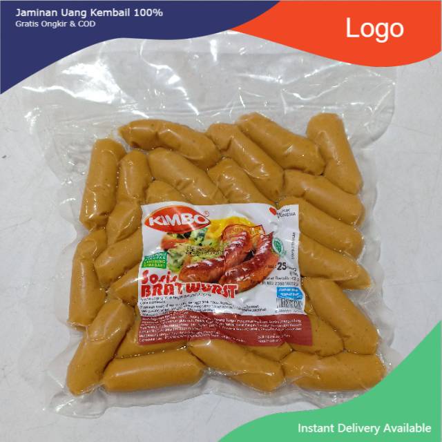 

KIMBO sosis bratwurst mini cocktail 500gr 25s