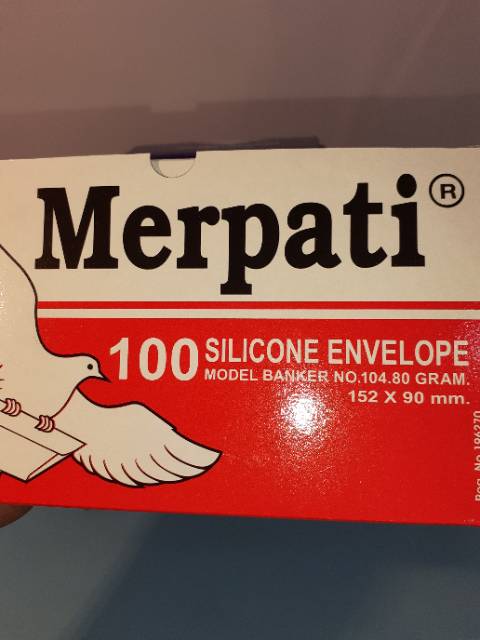 Amplop Merpati Tanggung 152x90mm