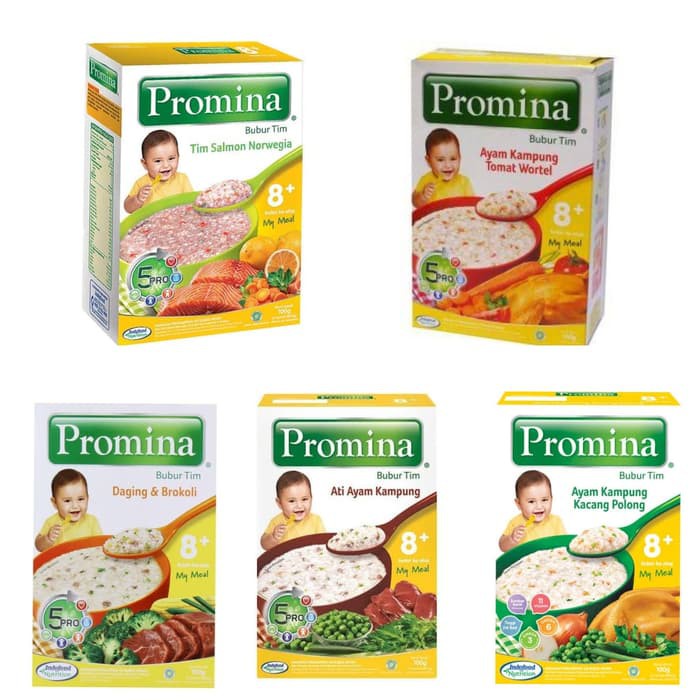 PROMINA BUBUR TIM 8 BULAN KE ATAS 100GR