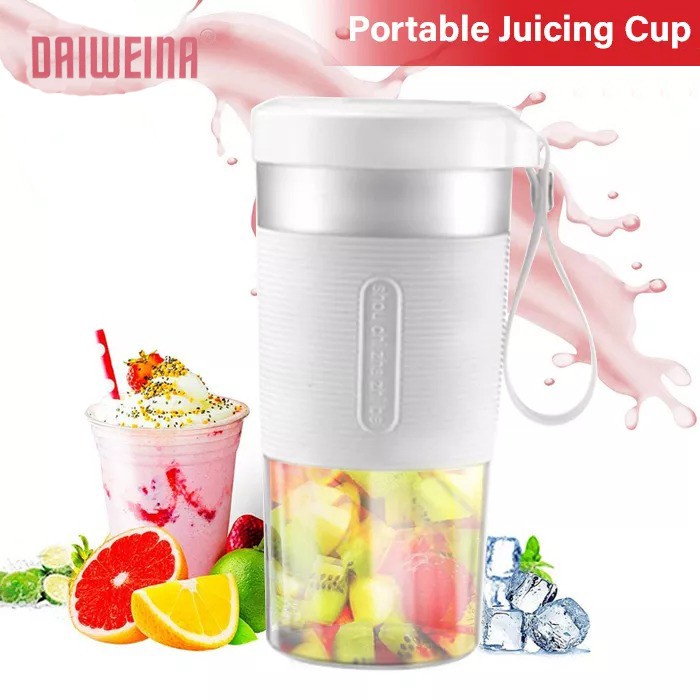 Daiweina DWN-6S02 Juicer Cup Portable Blender USB Rechargeable