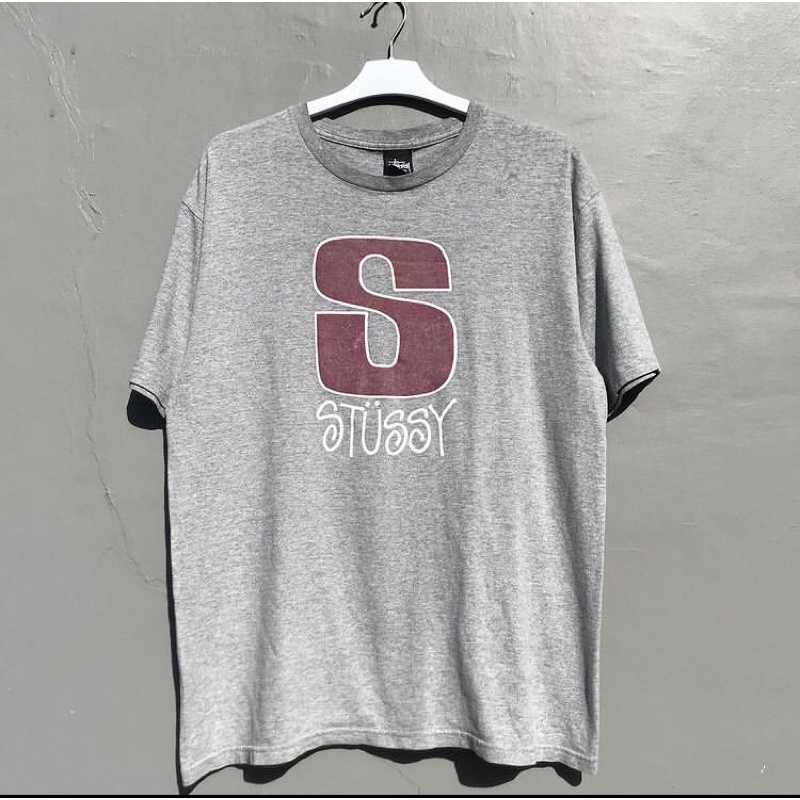 stussy kaos bekas, kaos vintage second