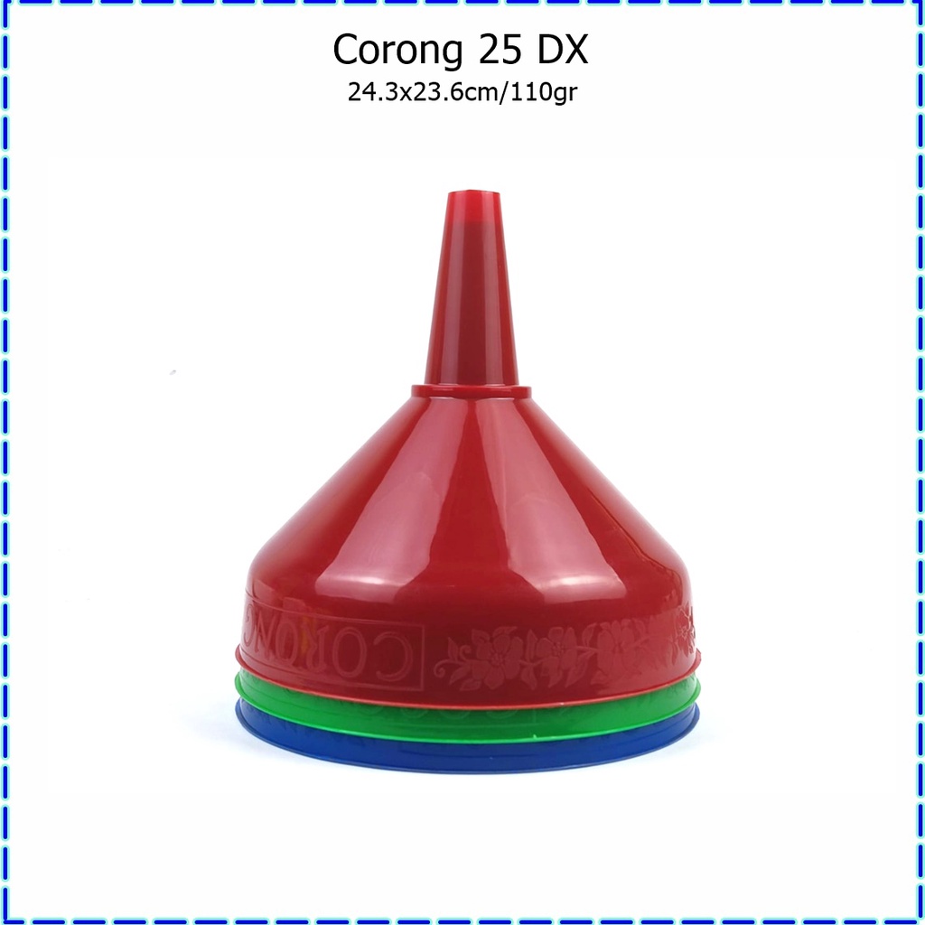 Corong Air/Corong Minyak Plastik Jumbo 25 &amp; 30