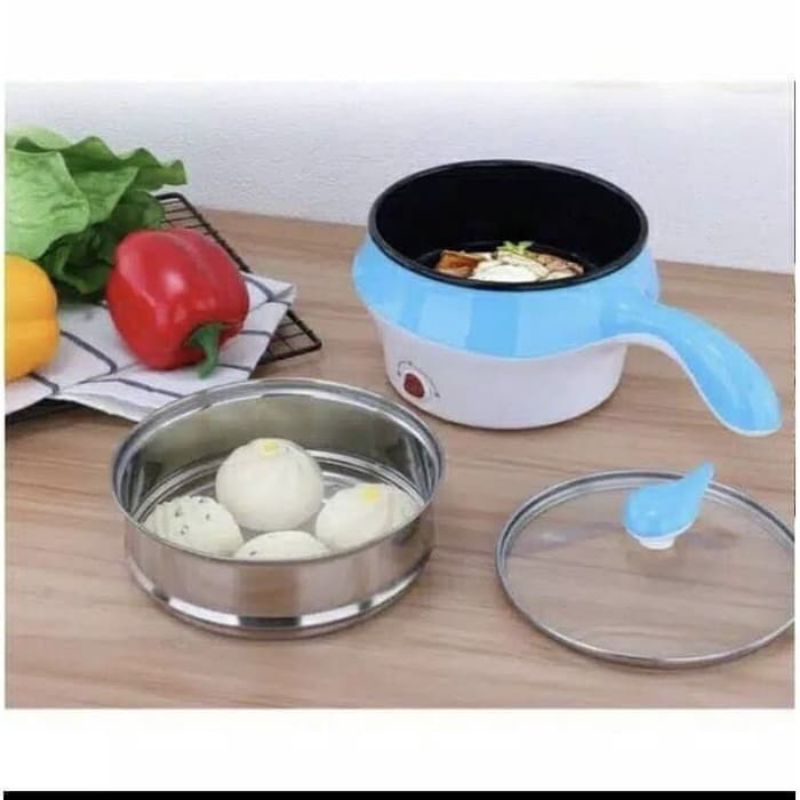 Multifungsi electric fry pan / Panci Listrik lapisan keramik 18cm