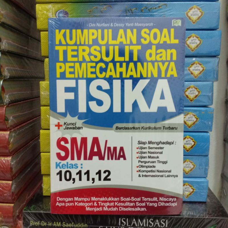 Buku Kumpulan Soal Fisika SMA Kelas 10-12 Plus Kunci Jawaban