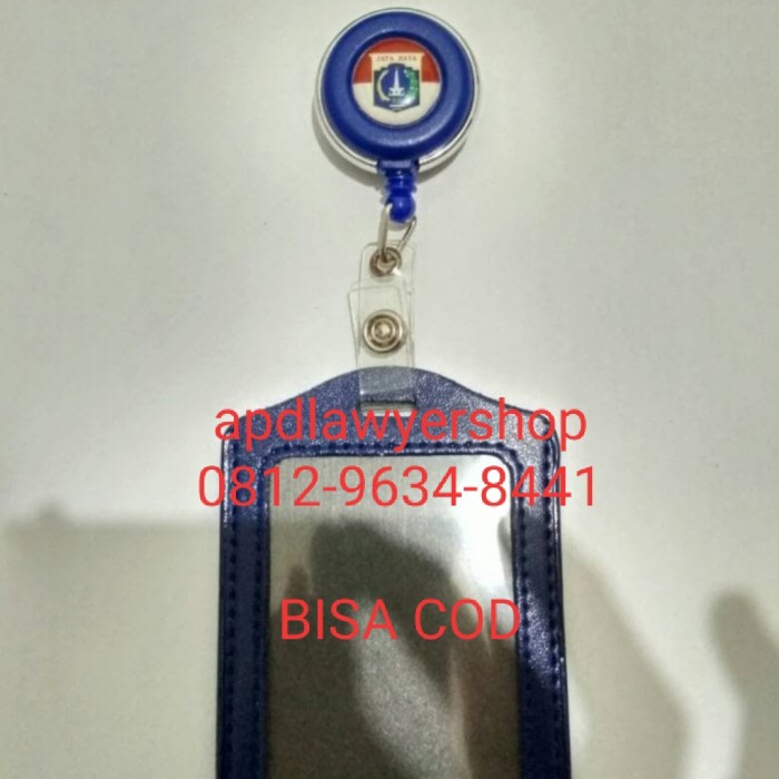 

Hot Sale Name Tag Id Card Kulit Plus Yoyo Putar Logo Peradi Advokat Garuda Dki Terlaris