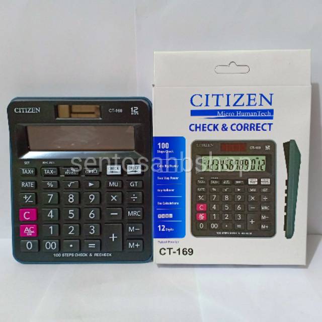 

kalkulator citizen CT 169