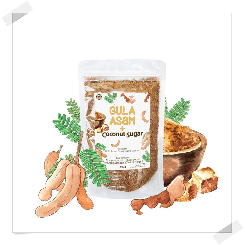 

Gula Asam + Coconut Sugar 200 Gr