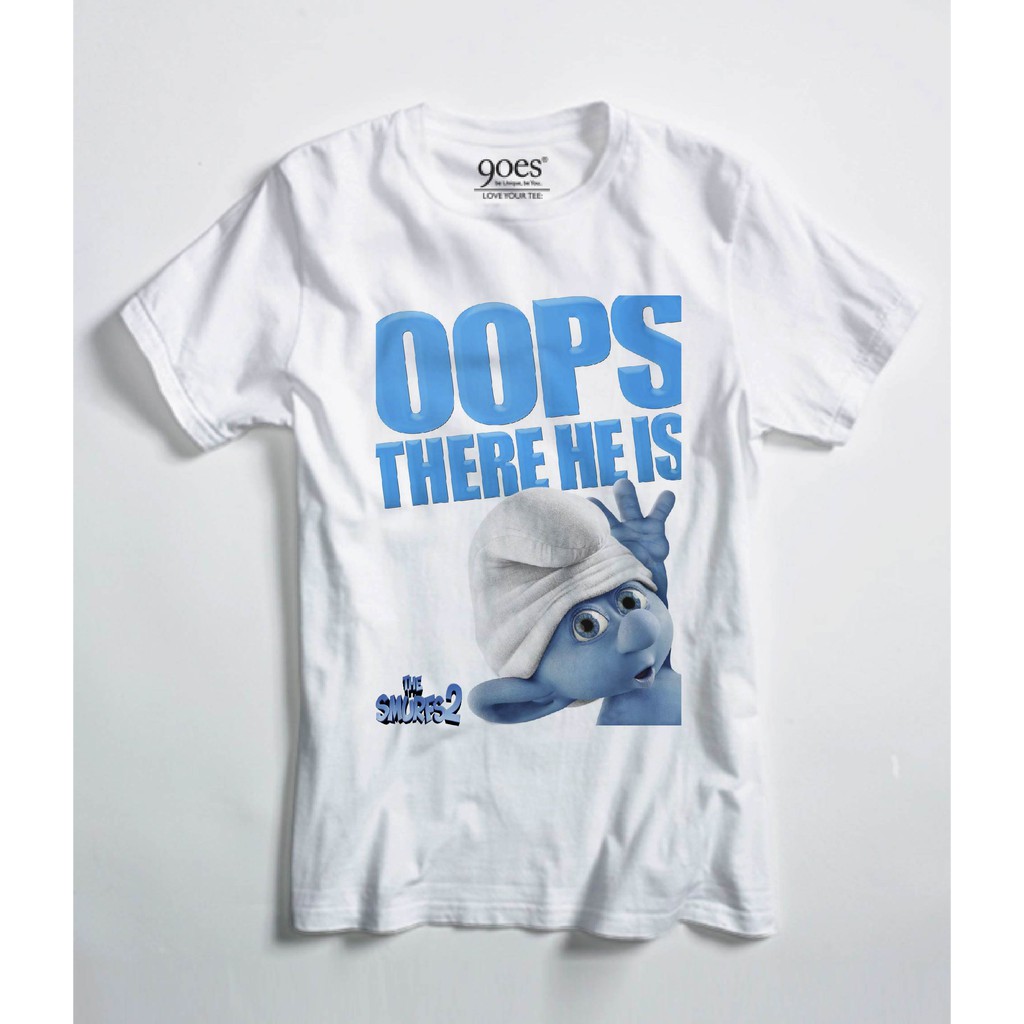 Kaos Anak CEWEK COWOK THE SMURF SMURFETTE Tshirt Bayi Lucu Premium - 20