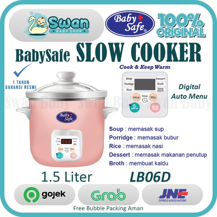 Baby Safe Slow Cooker 1.5 L BabySafe SlowCooker