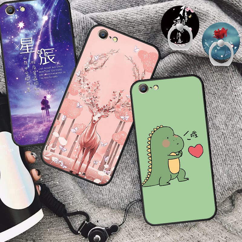 Soft Case Hp Dengan Tali Gantung Untuk Oppo A57 A57t 0 0 A57 A39 Shopee Indonesia