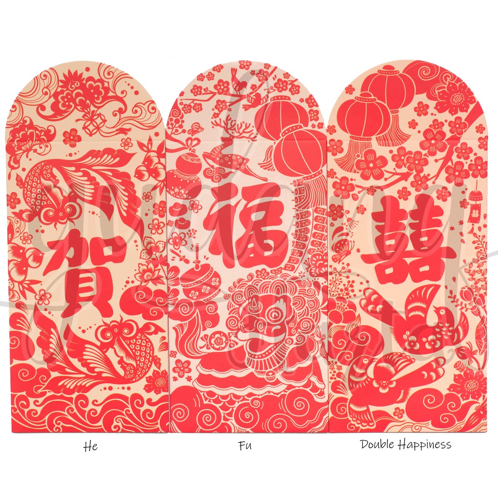 

Amplop Happy Wedding Angpao Shuangxi Fu Lucu Unik Love GCC 311386