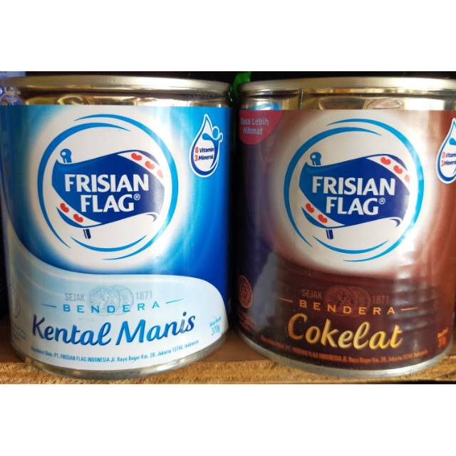 

Susu Kental Manis Kaleng 370gram Frisian Flag