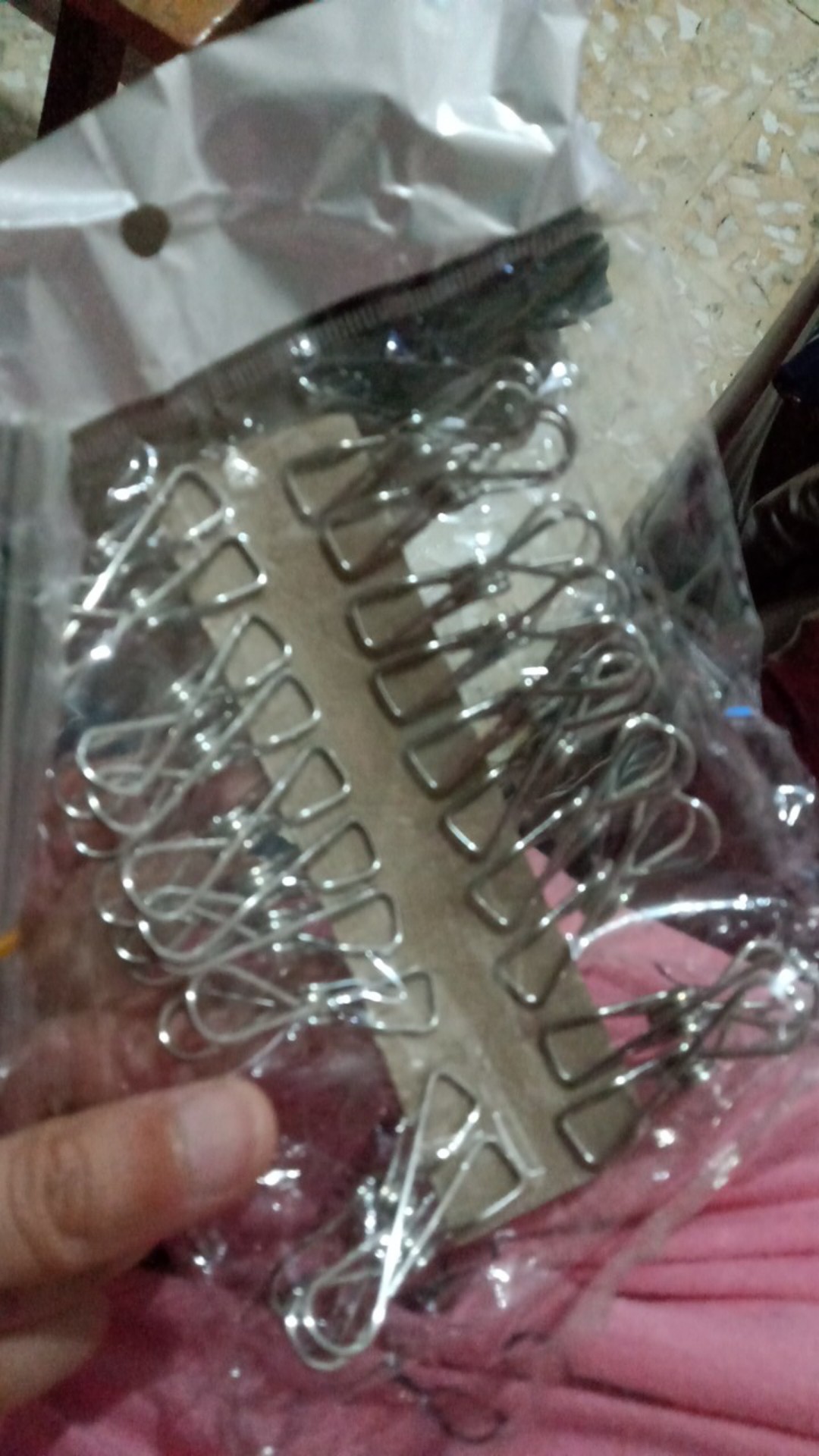 Jepitan Jemuran Baju Stainless 20pc Anti Karat Satu Set