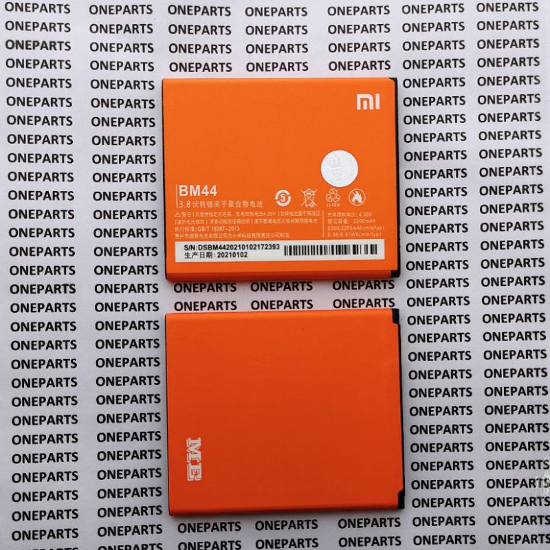 BAT BATTERY BATERAI BATRE XIAOMI REDMI 2 BM44 ORIGINAL