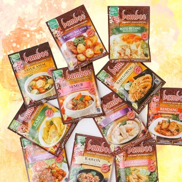 

BAMBOE Bumbu Dapur Instan 46gr gram Varian Rasa Nasi Goreng / Nasi Kuning / Ayam Goreng / Kare / Gule / Soto Daging / Sayur Asem / Bumbu Rujak Kebutuhan Masak Masakan Enak Sedap Penyedap Cooking Seasoning Bubuk Perasa Shoppa Corner Malang Jawa Timur