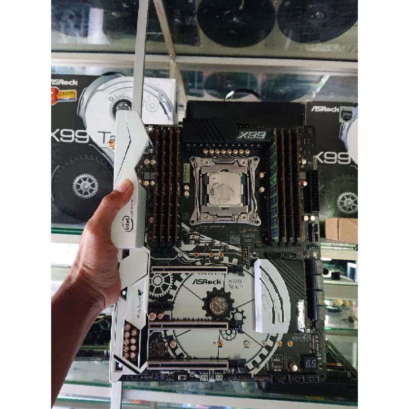 PAKET MOTHERBOARD ASROCK X99 TAICHI LGA2011-3 DDR4 PROCESSOR E5-2620V3 LGA2011 LGA2011V4