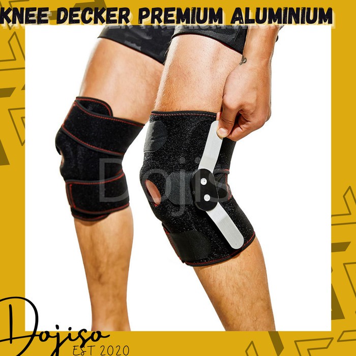 Jual Deker Lutut Premium + Steel Plate Knee Decker Terapi Kesehatan ...