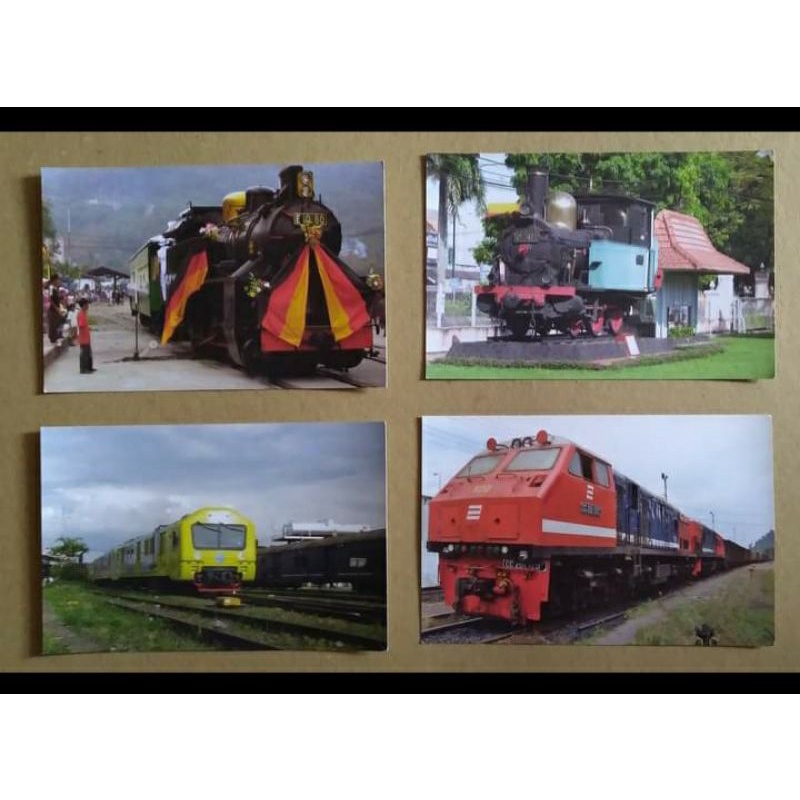 Kartu Pos Kereta Api